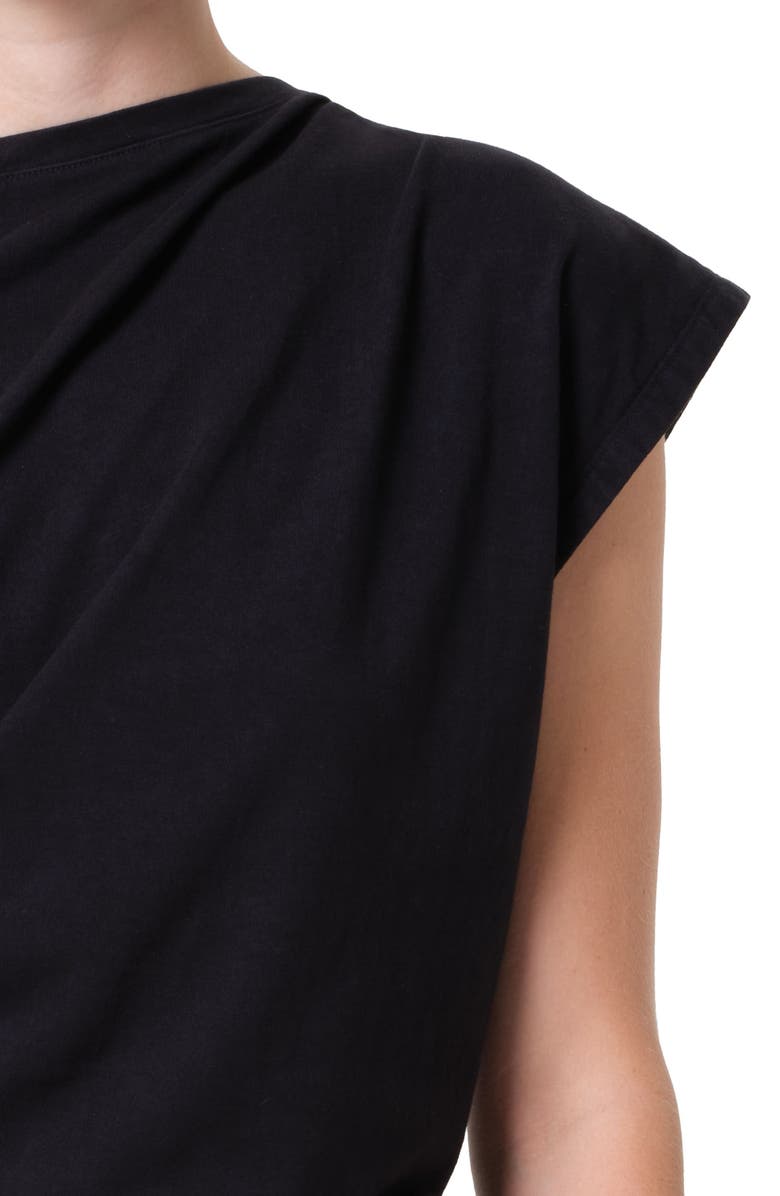 AGOLDE Beth Asymmetric Sheath Minidress, Alternate, color, 