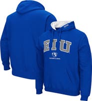 COLOSSEUM Men's Colosseum Blue Eastern Illinois Panthers Arch and Logo Pullover Hoodie