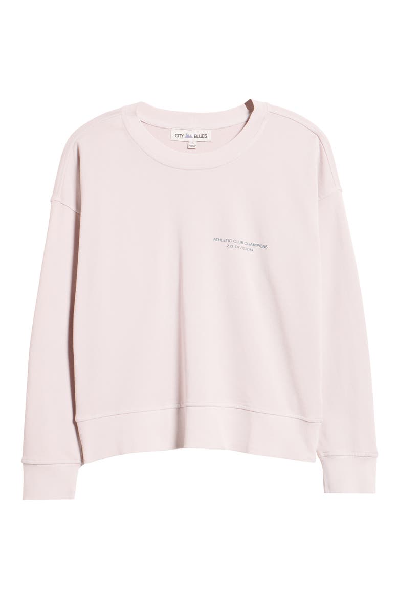 Logo Graphic Sweatshirt, Alternate, color, LILAC