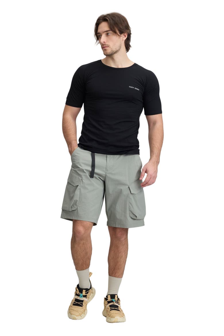Men's 100% Merino Reglan Tee, Alternate, color, Black