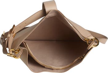 Large Tara Leather Hobo Bag