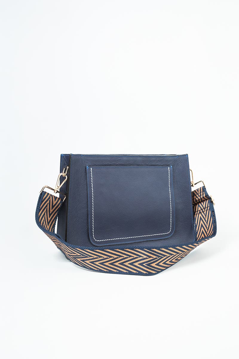 EVA INNOCENTI Mini Keley Crossbody Bag, Alternate, color, Navy Blue