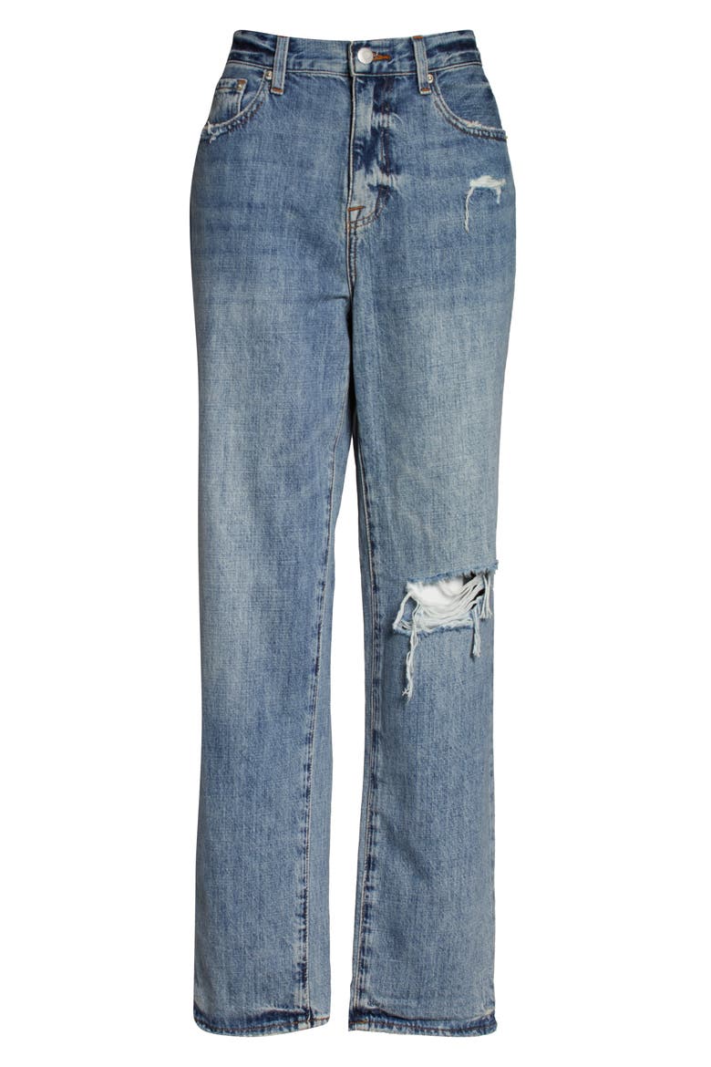 Presley High Waist Boyfriend Jeans, Alternate, color, ANTIDOTE