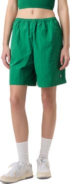 FILA x Hailey Nylon Crinkle Shorts