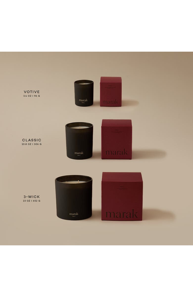 Marak Dwell - Vanilla & Amber Wood - 3-Wick 23 Oz / 652 G, Alternate, color, Gift Wrapping