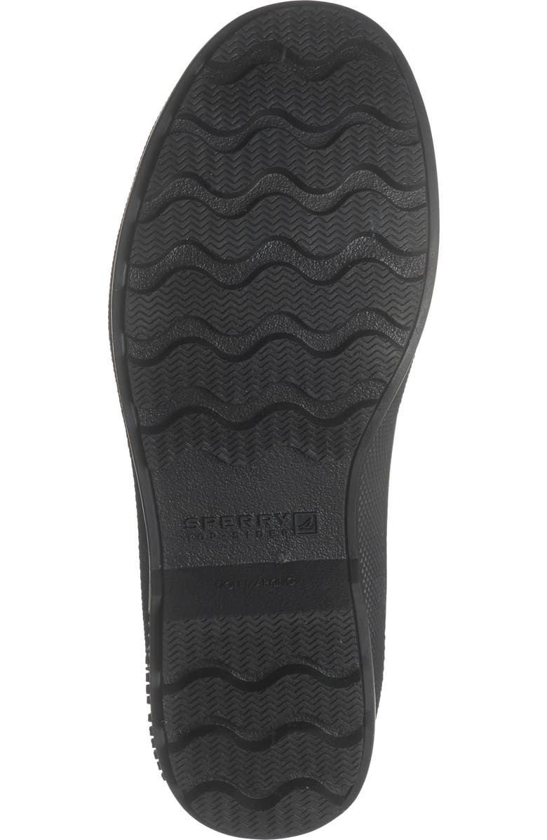 Sperry Clifton Waterproof Chelsea Duck Boot, Alternate, color, Black