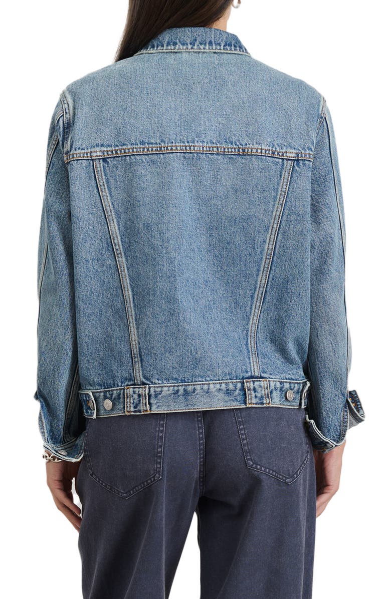 Alex Mill The Denim Jacket, Alternate, color, Akita Wash