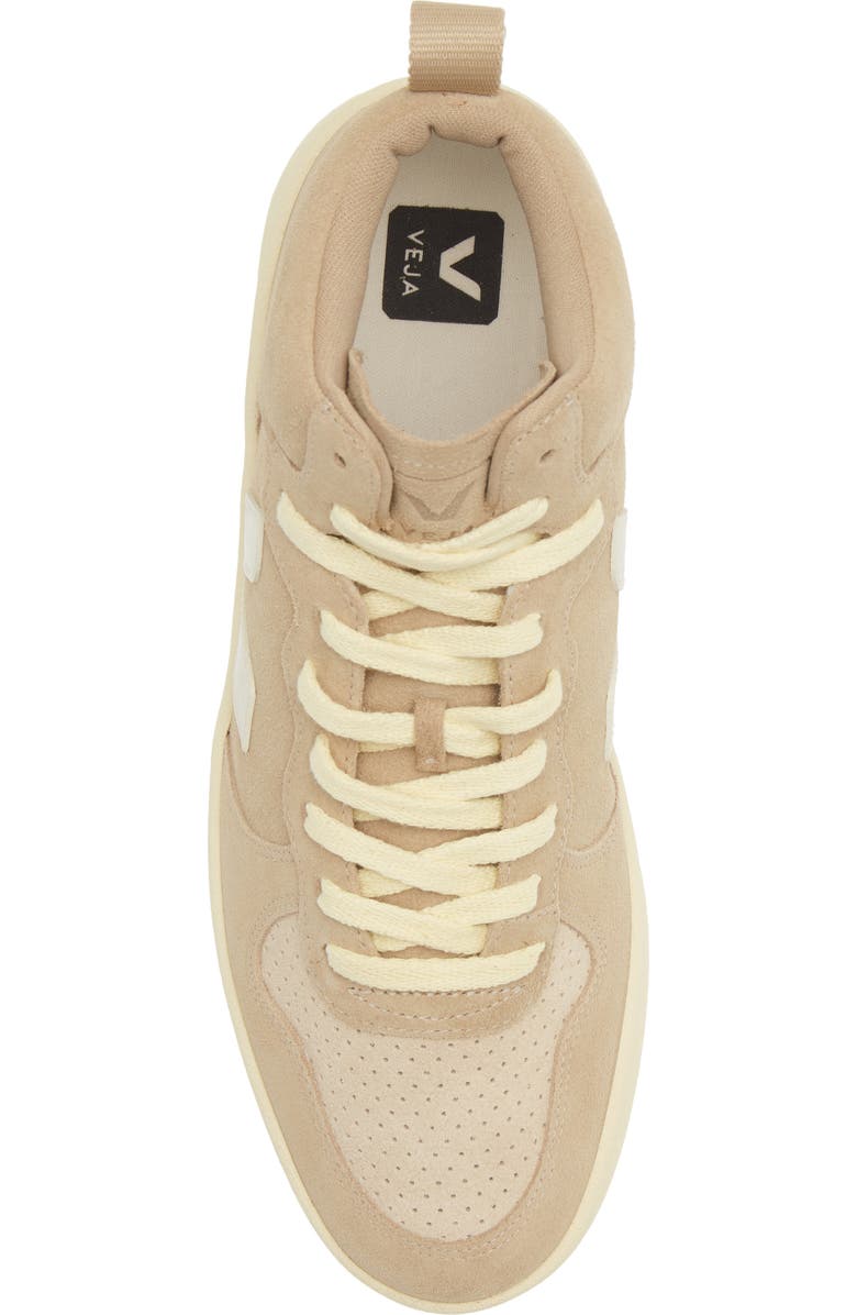 Veja V-15 Suede High Top Sneaker, Alternate, color,