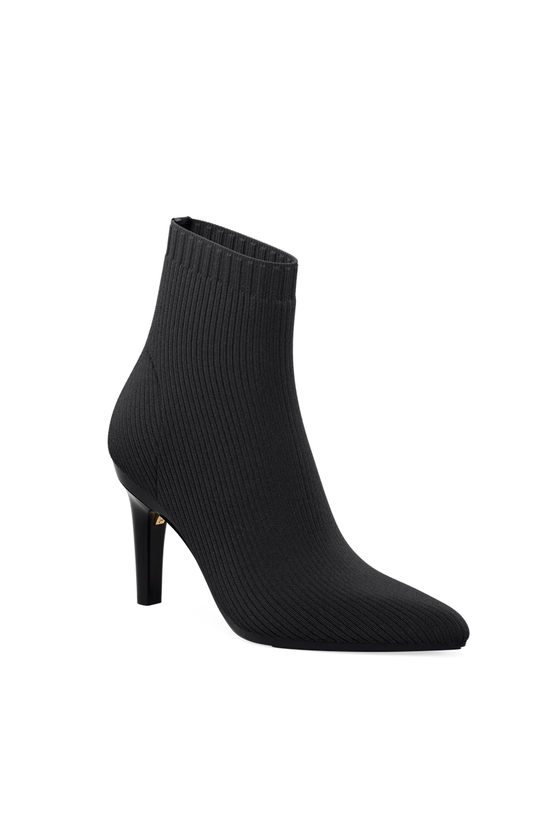 Pashion Footwear The Bootie 4" Stiletto Convertible Heel, Main, color, Coal Knit