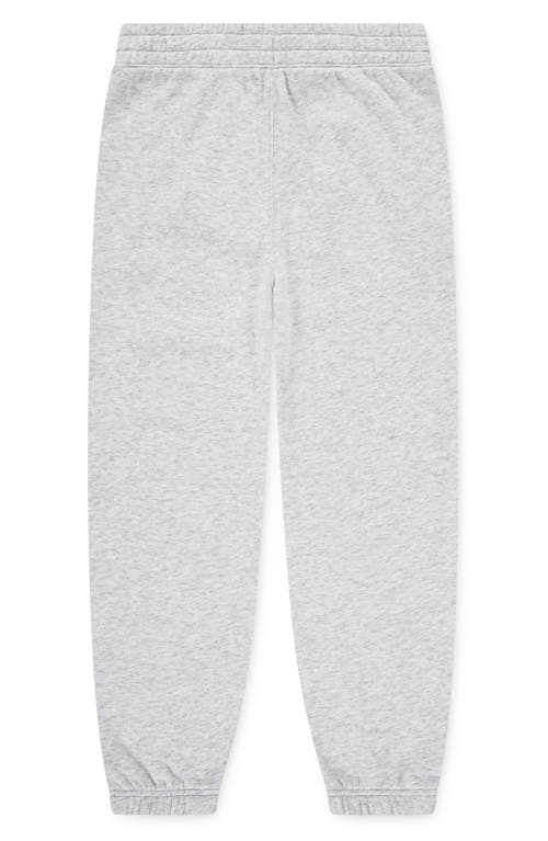 Abercrombie Kids Kids' Essential Fleece Joggers In Gray