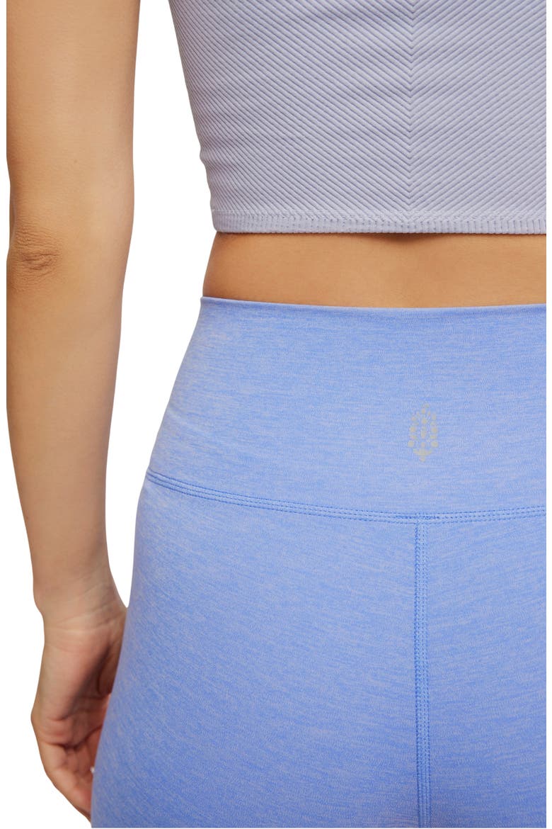 FP Movement Never Better Heathered Bike Shorts, Alternate, color, BLUEBERRY