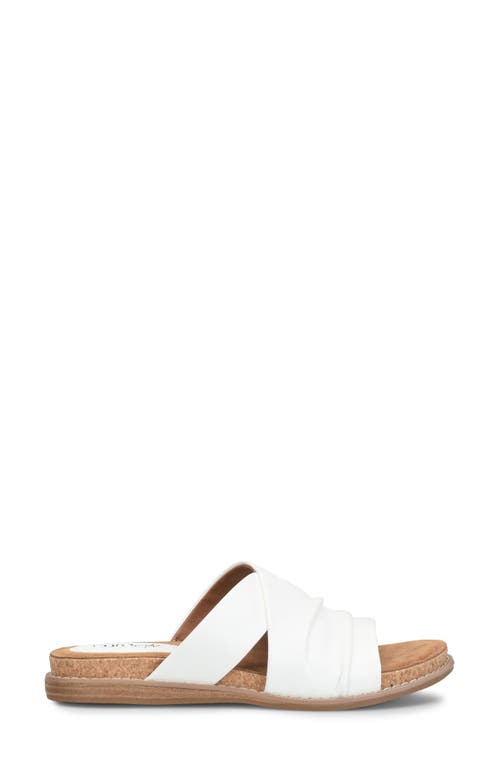Shop Eurosoft Elesha Slide Sandal In White