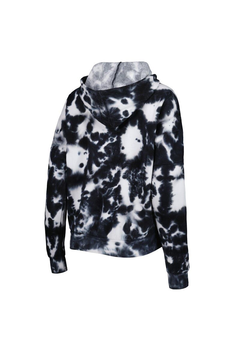 Women's New Era Black Arizona Cardinals Cloud Dye Fleece Pullover Hoodie, Alternate, color, Black