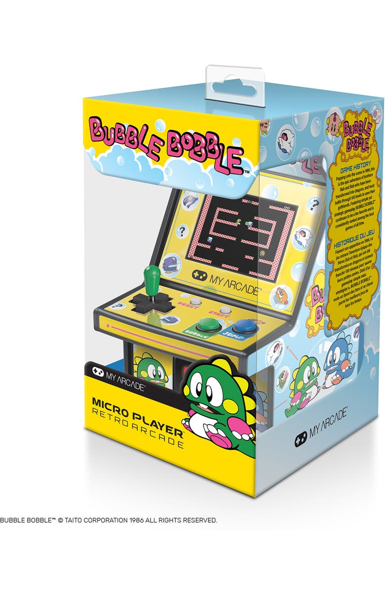 My Arcade Dgunl3241 Bubble Bobble Micro Player Ret, Main, color, Multicolor