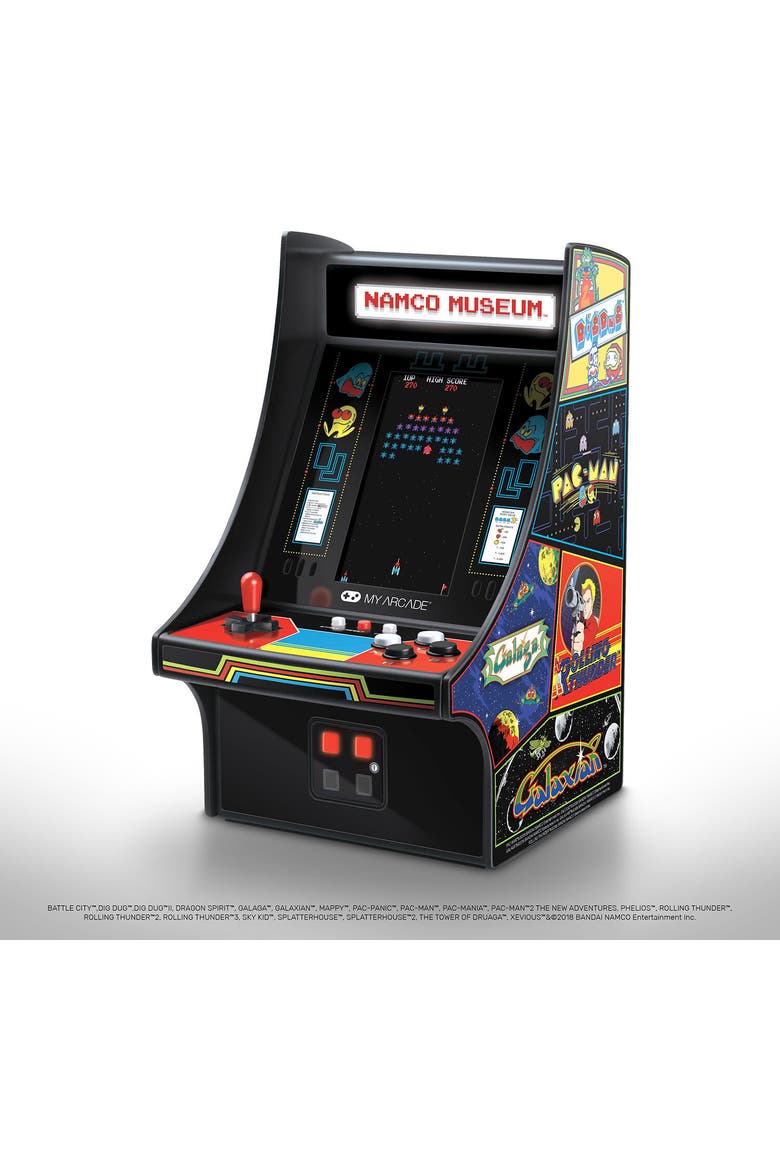 Dgunl3226 Namco Museum Mini Player 10 In, Main, color, Multicolor