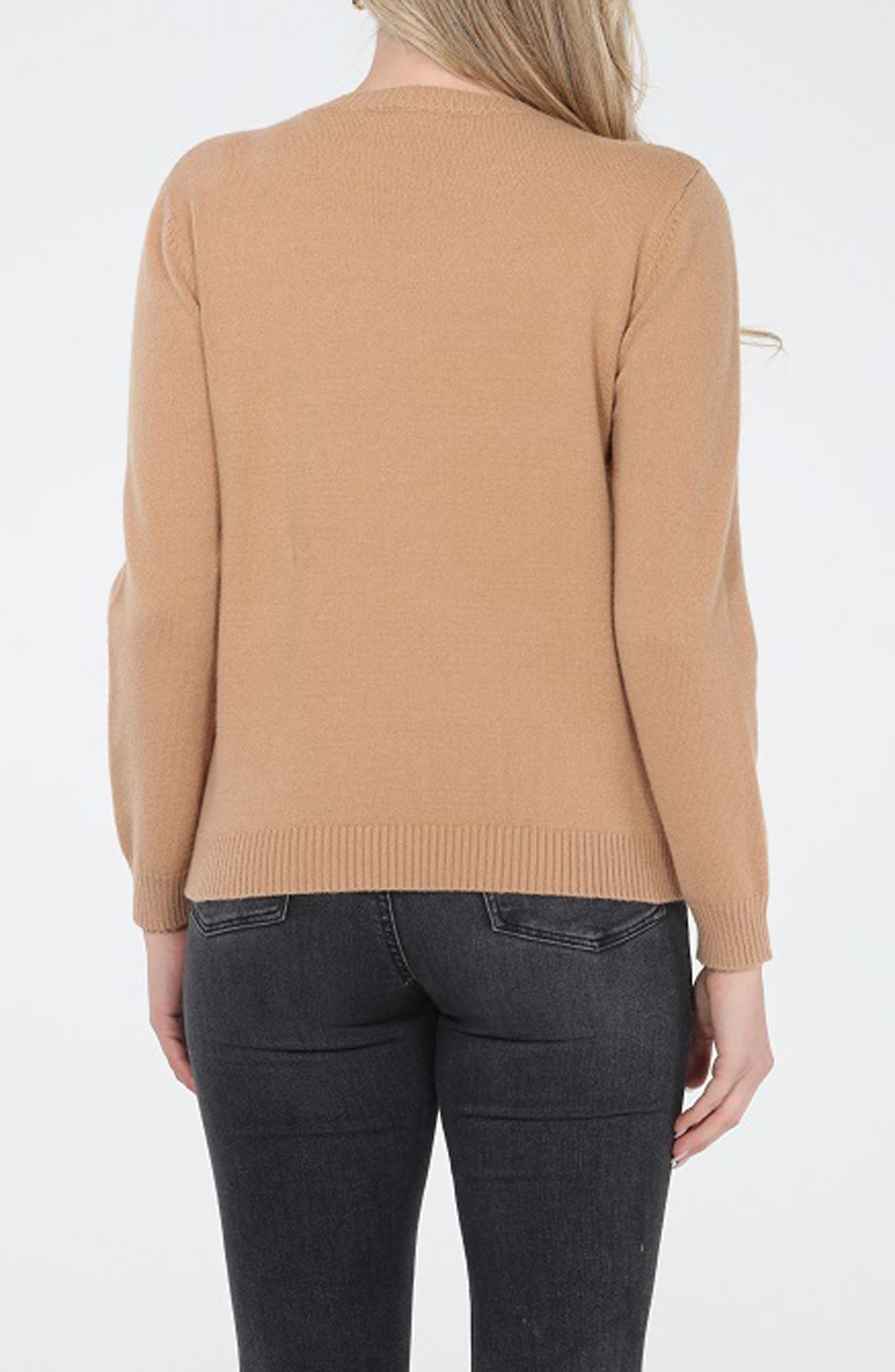 RAIN AND ROSE Floral String Sweater (Women) | Nordstromrack