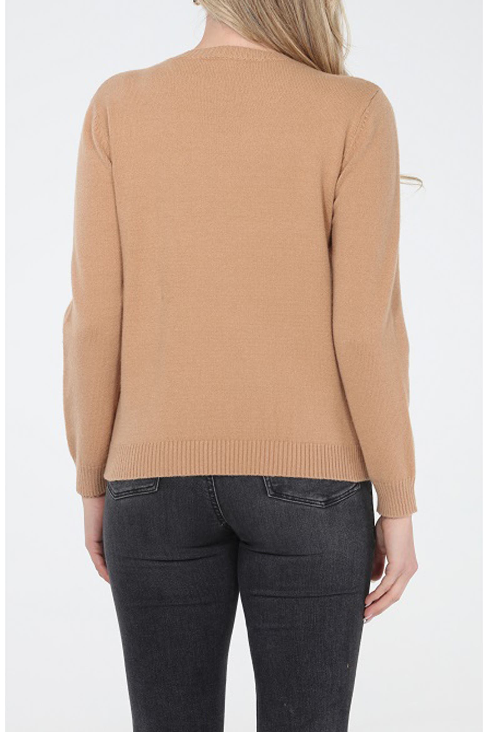 String Rug Tan RAIN AND ROSE Floral String Sweater (Women) | Nordstromrack