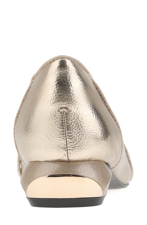 Ninety Union Mira Pointed Toe Flat In Gold