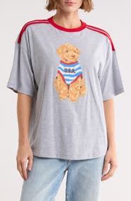 Vinyl Icons Puppy Athletic Graphic T-Shirt