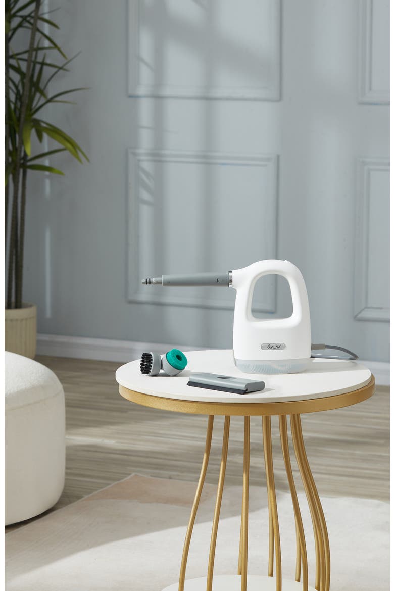 CS-100 Compact Steam Cleaner, Alternate, color, WHITE