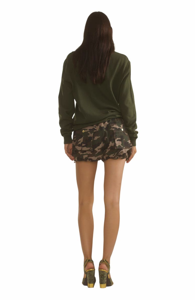 Cynthia Rowley Camo Cargo Bloomers, Alternate, color, 