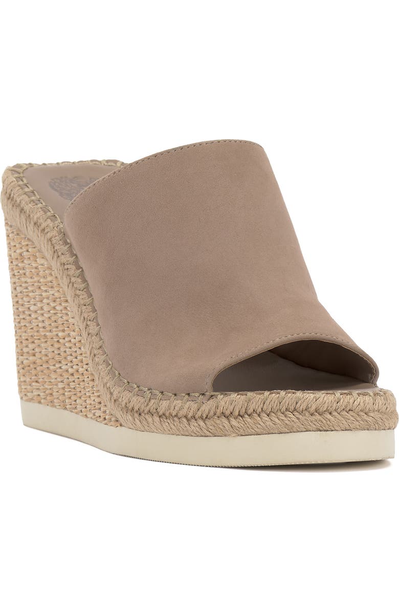 Vince Camuto Brissia Wedge Mule, Main, color, Truffle Taupe