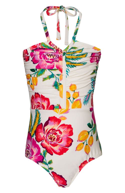 PQ SWIM Kids' Little Jossie One-Piece Swimsuit in Mita 