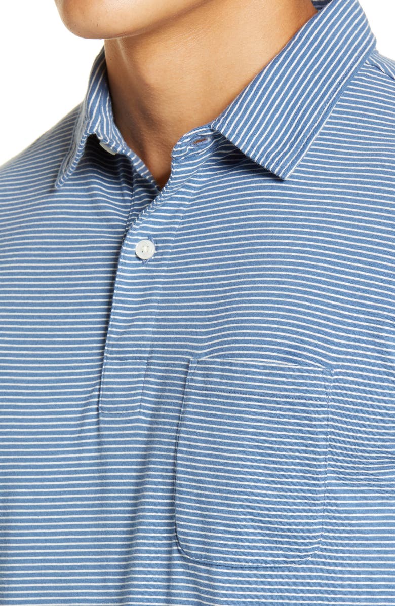 Faherty Brand Feeder Stripe Polo, Alternate, color, 