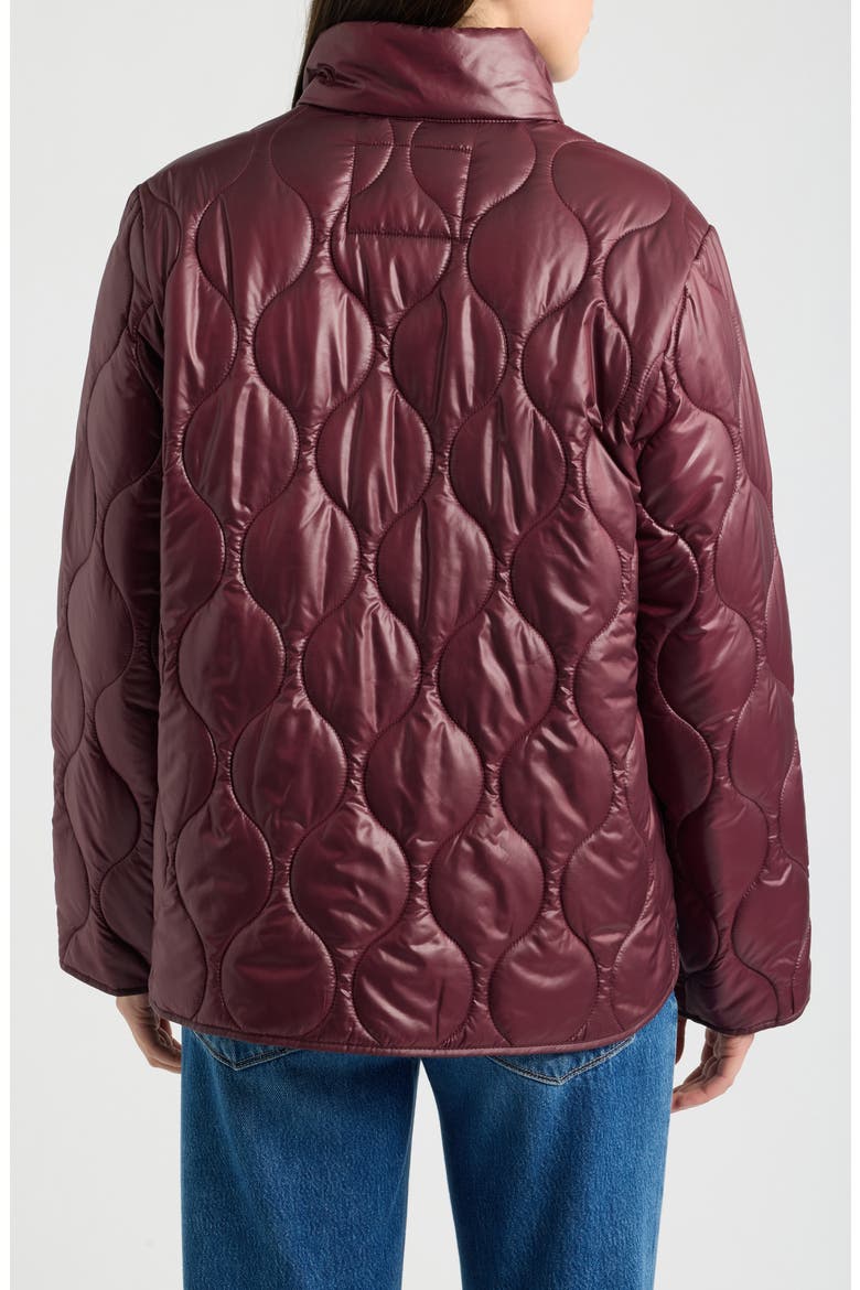 Onion Quilted Jacket, Alternate, color, FRENCH BURGUNDY