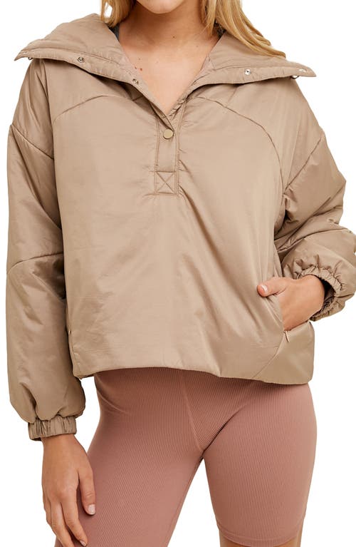 WISHLIST WISHLIST HOODED NYLON ANORAK JACKET 