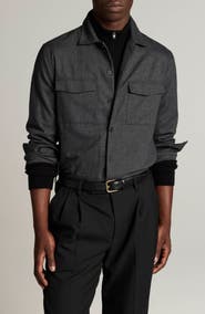 Vince Flannel Garage Long Sleeve Shirt