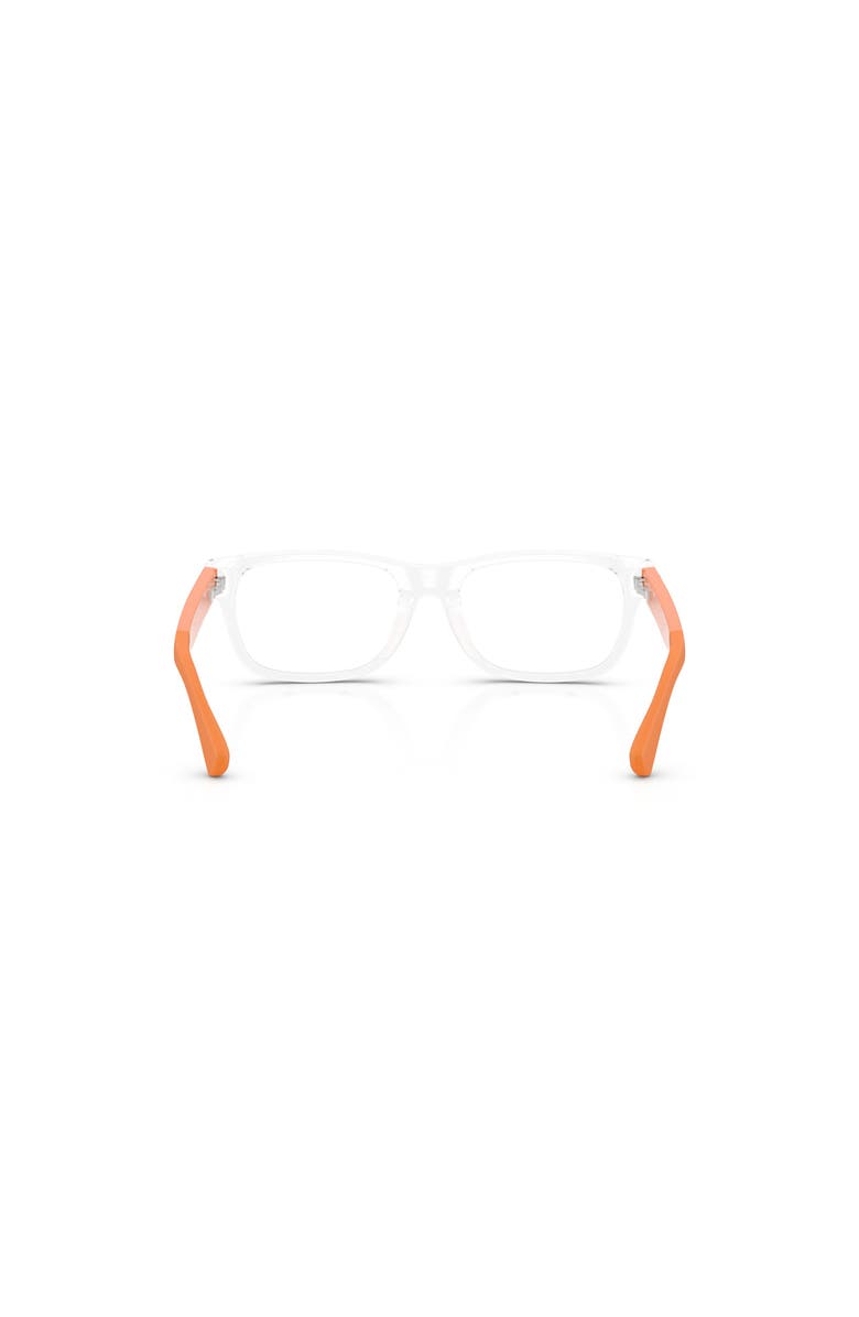 Polo Ralph Lauren 47mm Rectangle optical glasses, Alternate, color, Transparent