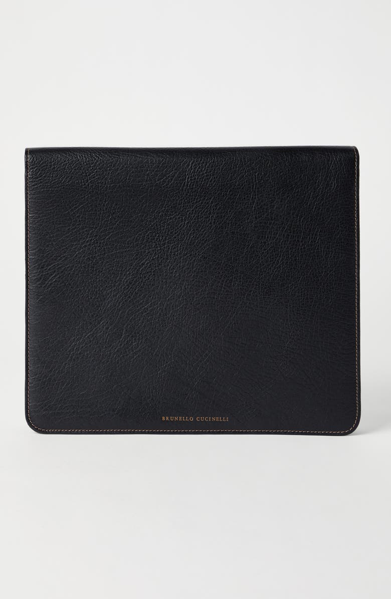 Brunello Cucinelli Calfskin portfolio, Alternate, color,