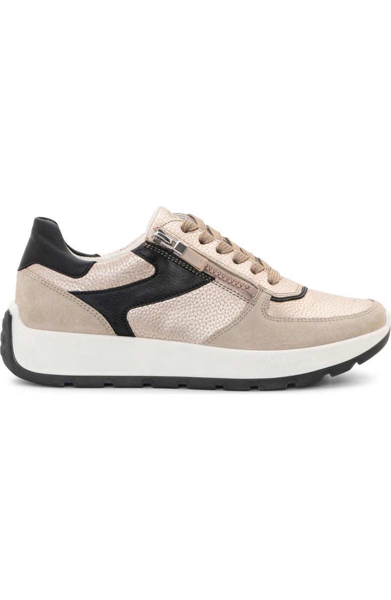 ara Nagano Sneaker, Alternate, color, Sand/ Shell/ Black
