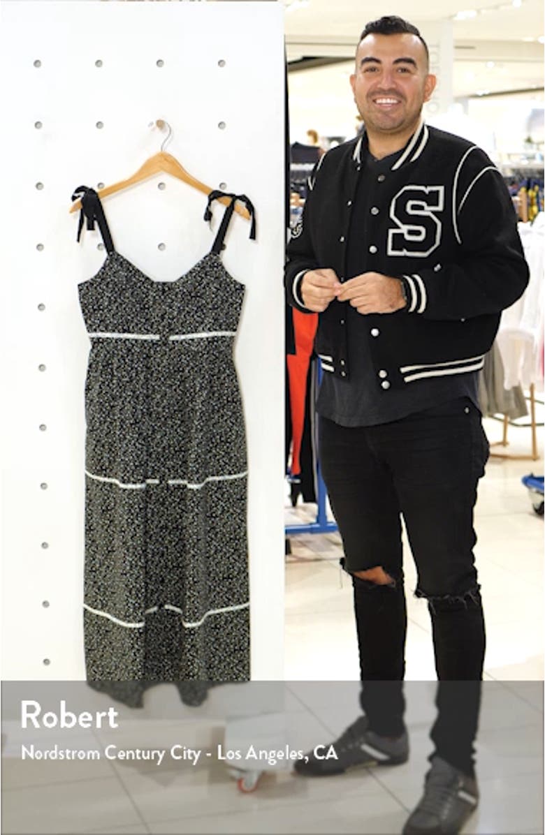 Kate Floral Midi Sundress, sales video thumbnail