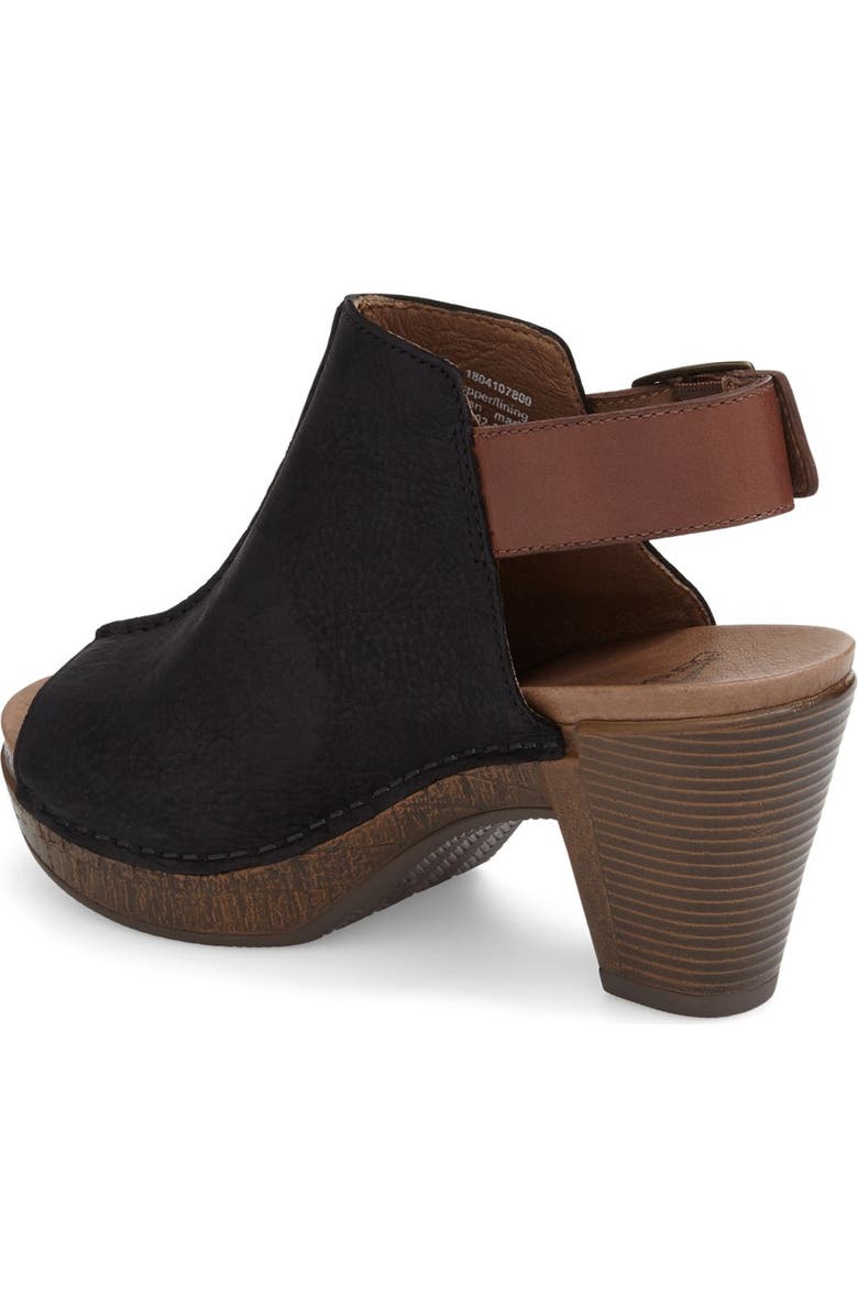 Dansko 'Reggie' Slingback Sandal, Alternate, color,