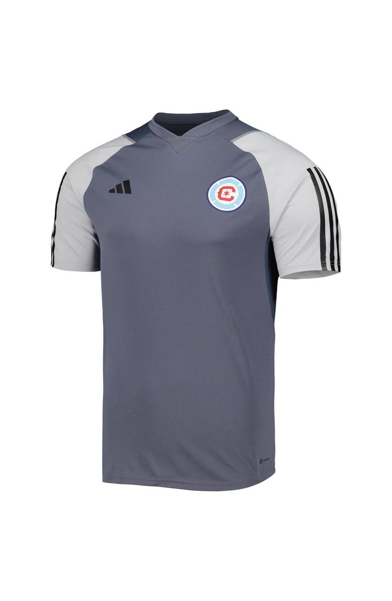 adidas Men's adidas Gray Chicago Fire 2023 On-Field Training Jersey, Alternate, color, 