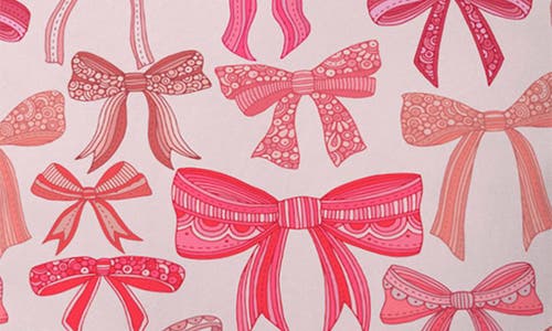 Deny Designs Pink Bows Accent Pillow In Pink