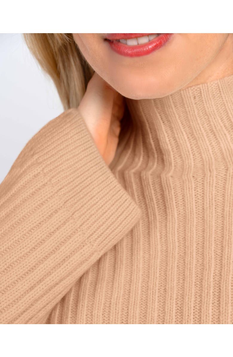 Kettlewell Maeve Rib Knit Sweater, Alternate, color, Sesame