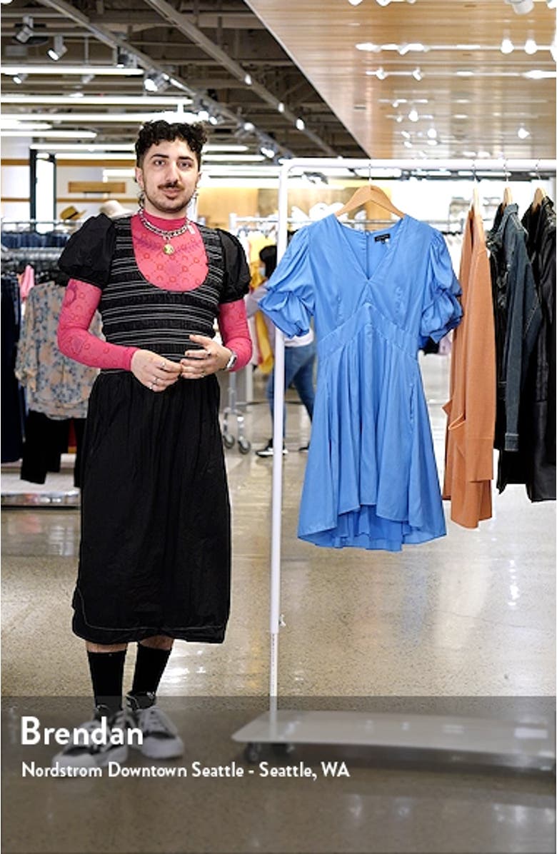 Tiered Bubble Sleeve Dress, sales video thumbnail