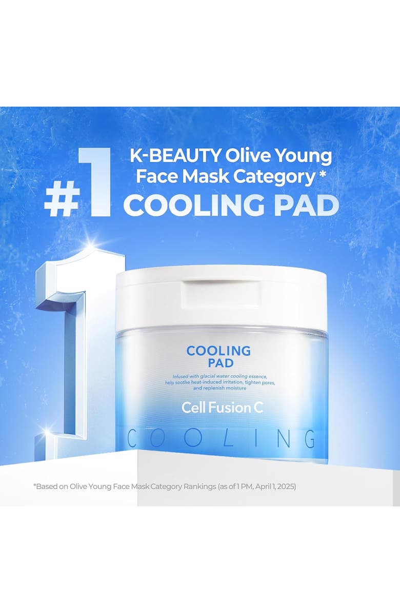 Cell Fusion Post Alpha Cooling Toner Pad, Alternate, color, Transparent White