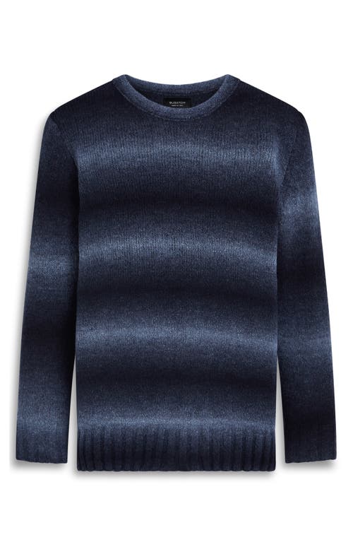 Bugatchi Gradient Stripe Sweater In Blue