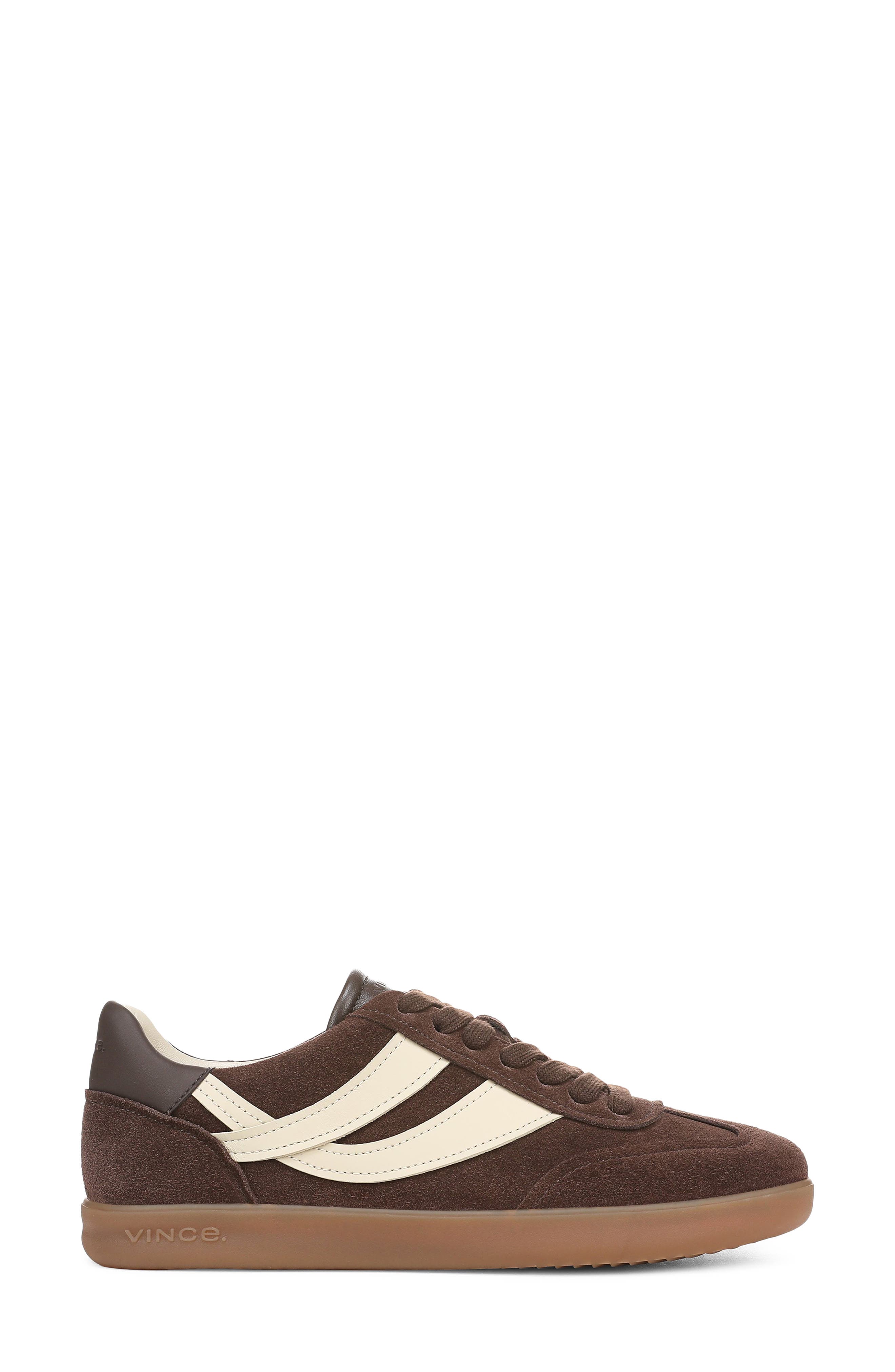 Vince Oasis Sneaker, Alternate, color, Cacao Brown/ Moonlight