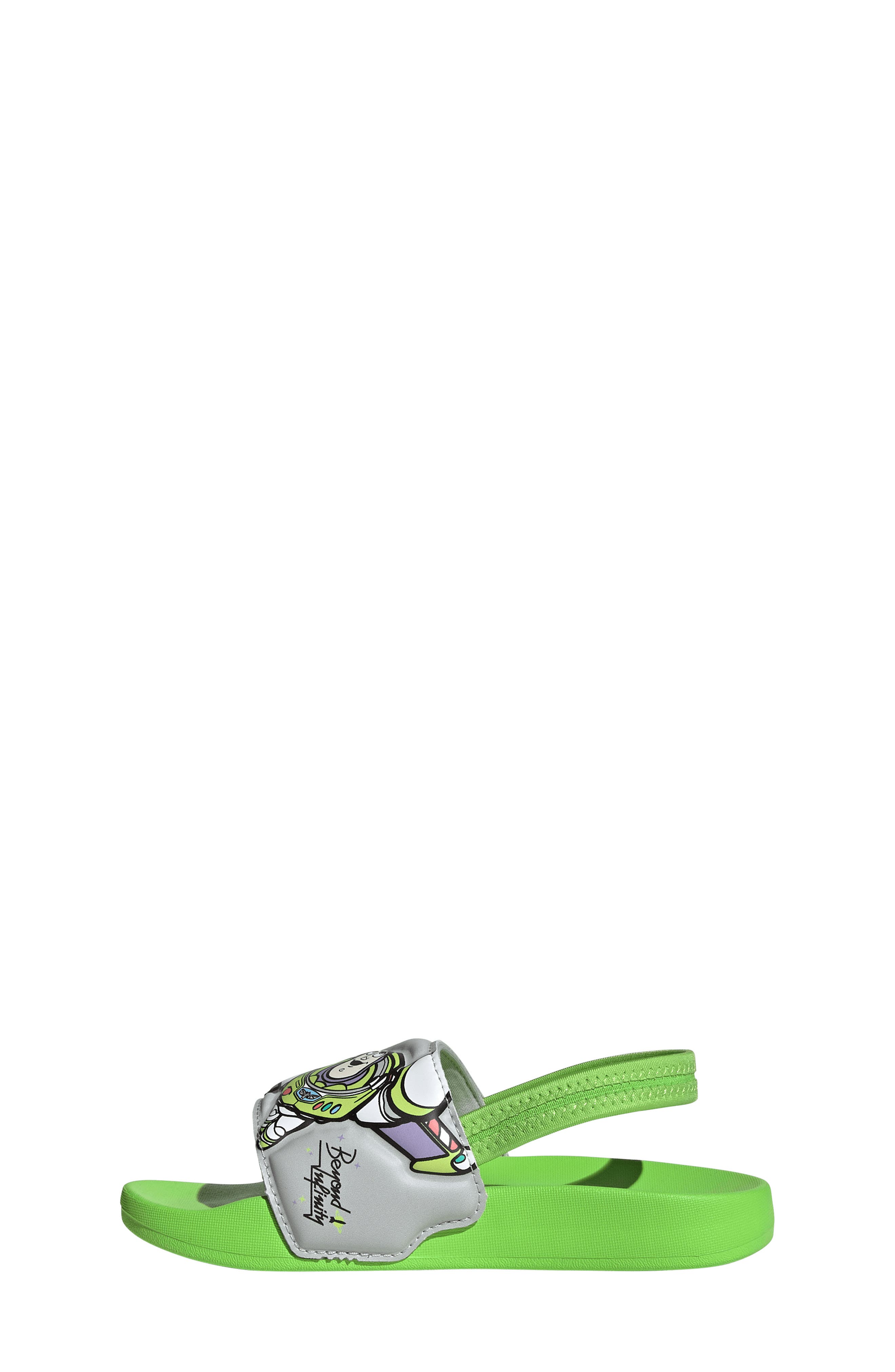 adidas x Disney Woody Kids' Adilette Strap Sandal, Alternate, color, 