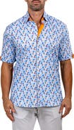 Maceoo Galileo Marthy Short Sleeve Button-Up Shirt
