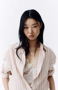 H&M Oversized Lyocell-blend Shirt