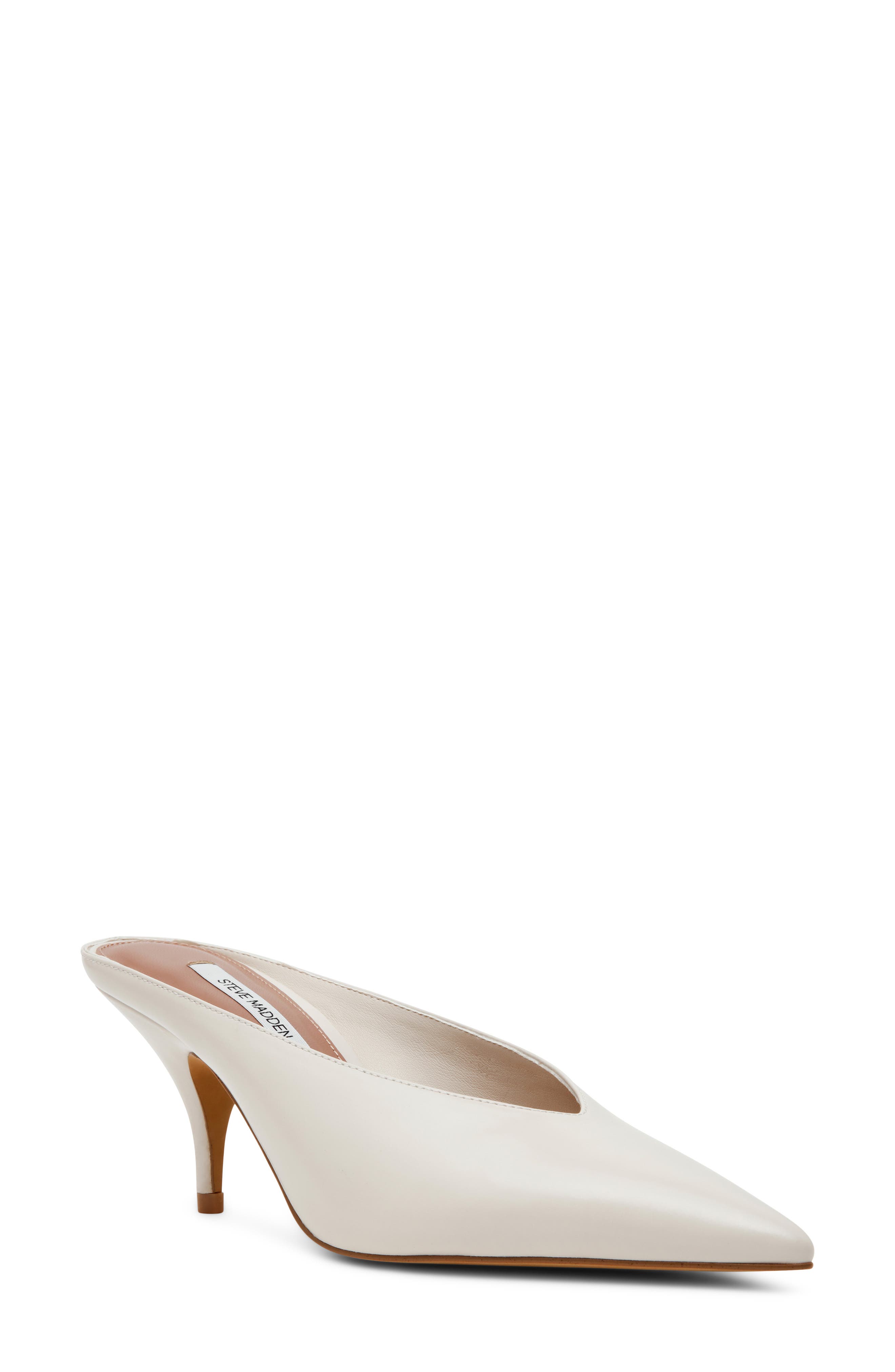 WHITE LEATHER