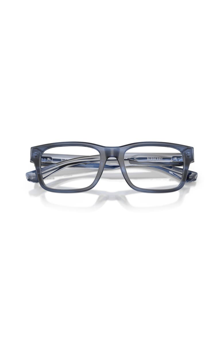 52mm Square optical glasses, Alternate, color, Blue