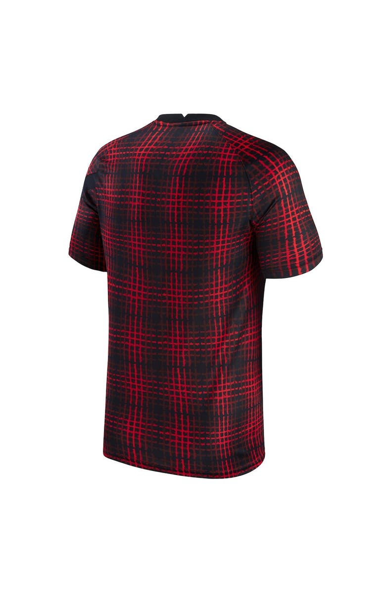 Nike Men's Nike Black Portland Thorns FC 2021/2022 Pre-Match Performance Top, Alternate, color, Black