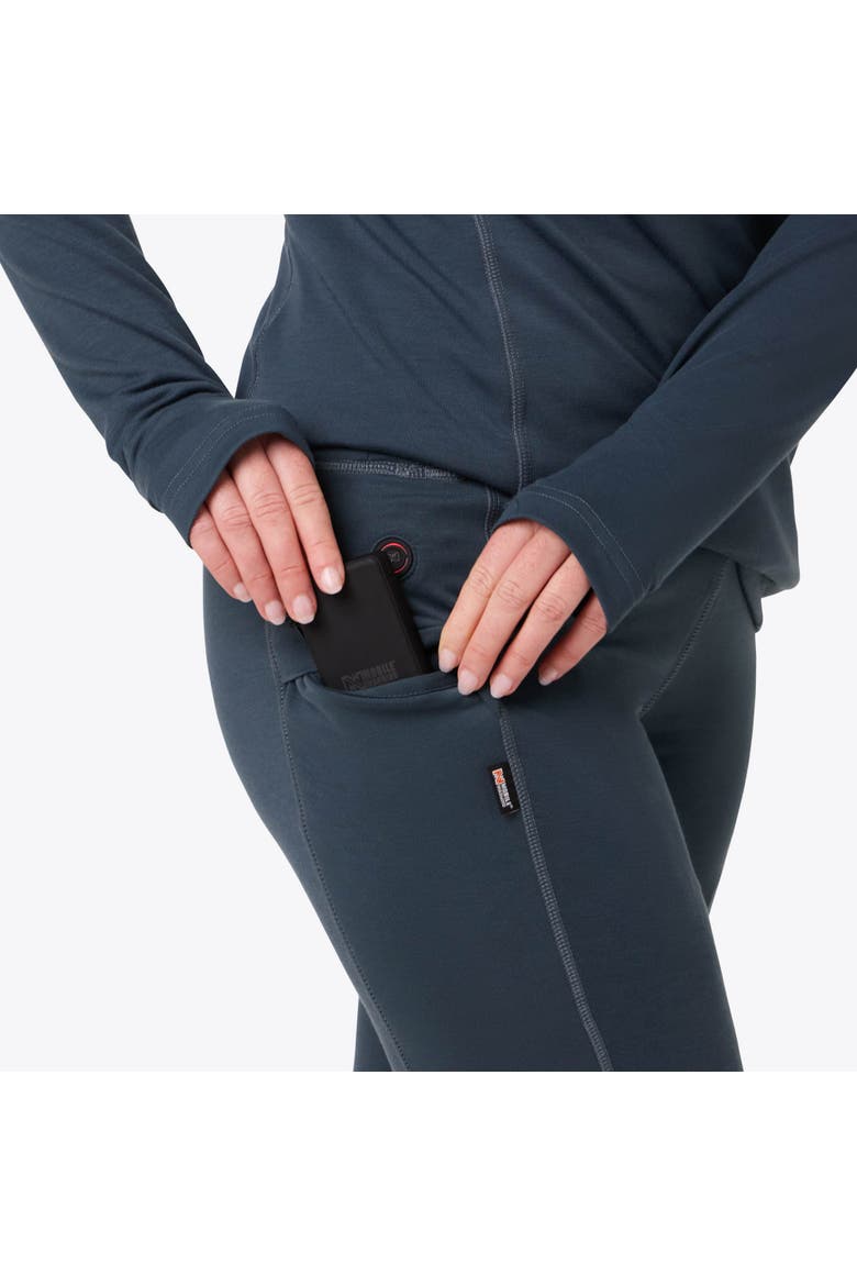 Baselite Lightweight Heated Base Layer Pant - Women's, Alternate, color, Arctic Blue